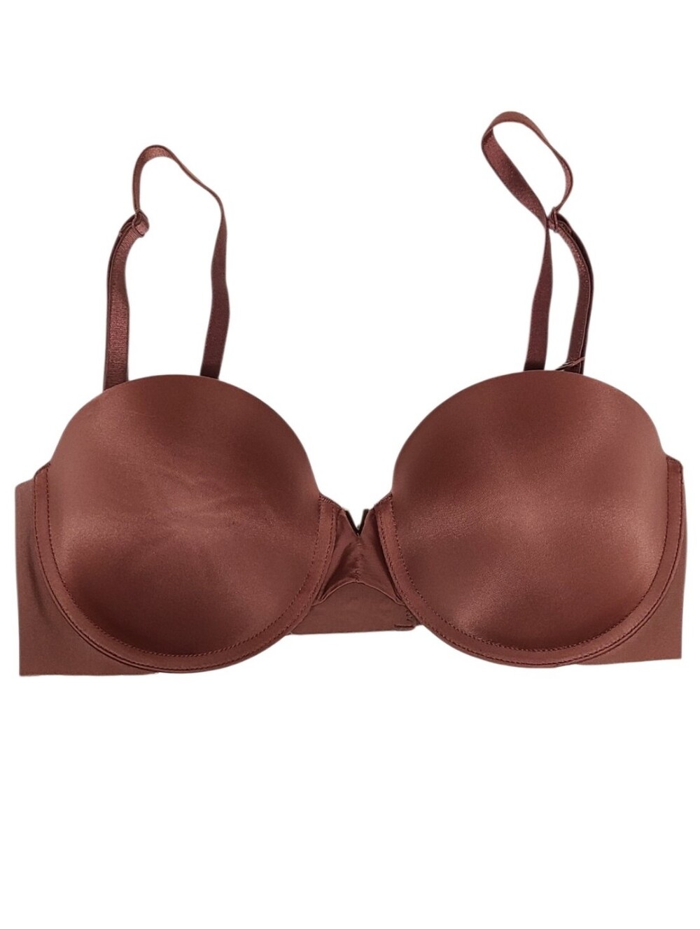 Victoria's Secret Smooth Uplift Strapless Underwire Bra in Chestnut 32C